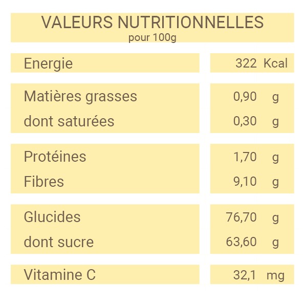 VN ananas séché bio